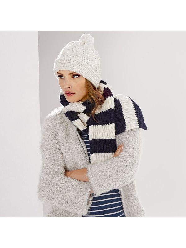 MÜTZE IM RELIEFMUSTER Alta Moda Alpaca von Lana Grossa