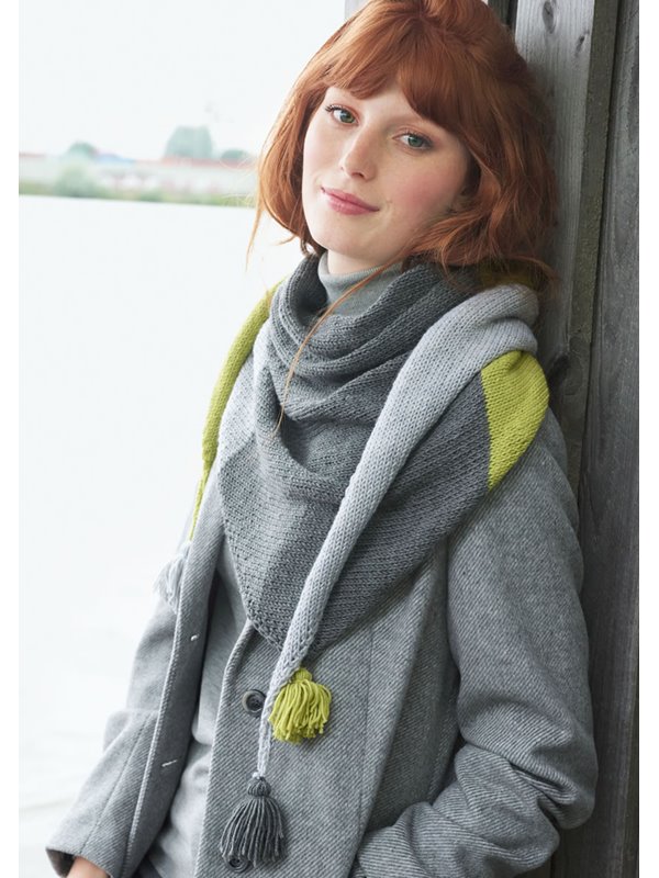 Lana Grossa COLOURBLOCKING-DREIECKSTUCH Cool Wool Big