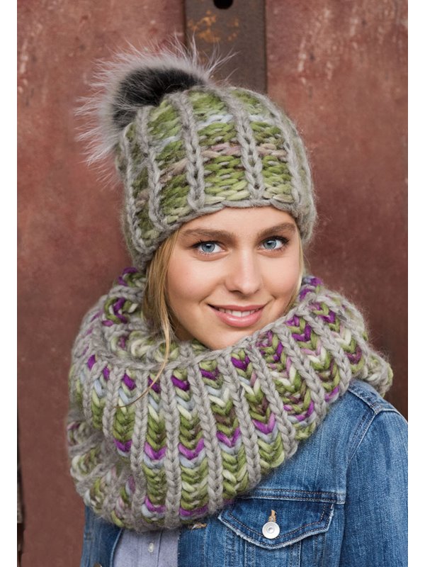 LOOP Lei/Lei Tweed Color von Lana Grossa