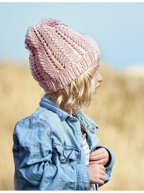 Lana Grossa KINDER-MÜTZE IM ZICKZACKMUSTER Mary’s Tweed