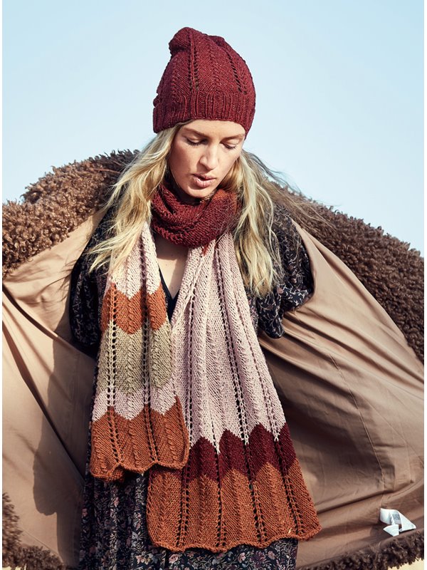 ZICKZACKSCHAL Mary’s Tweed von Lana Grossa