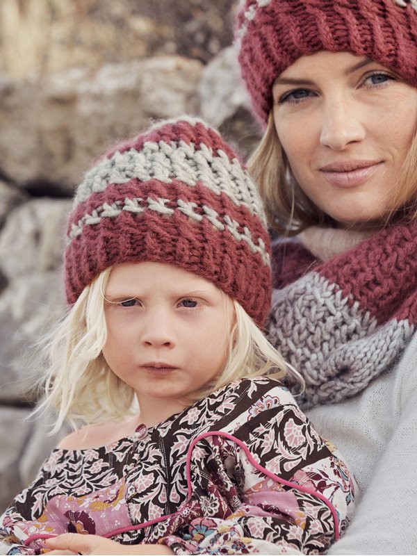 Lana Grossa KINDER-MÜTZE Lala Berlin Lovely Cashmere