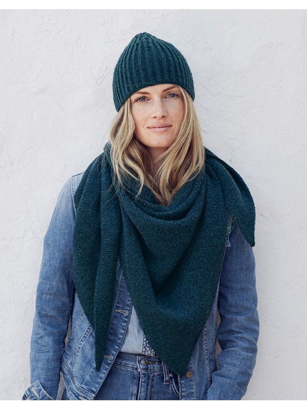 DREIECKSTUCH IM MUSTERMIX Cashmere 16 Fine von Lana Grossa