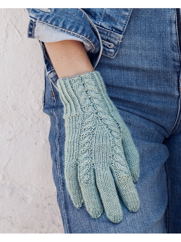 FINGERHANDSCHUHE COOL WOOL Melange (GOTS) von Lana Grossa