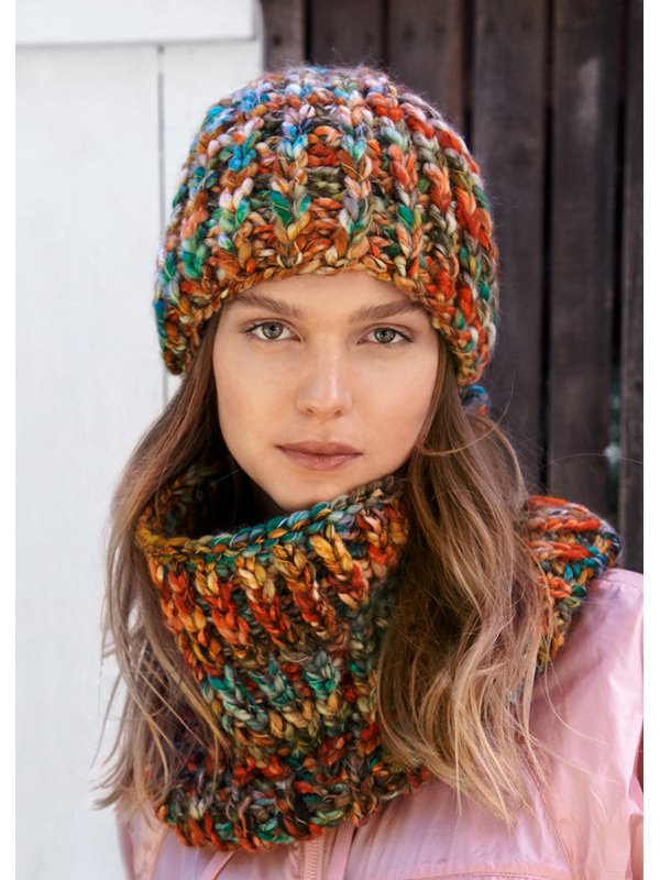 Lana Grossa MÜTZE IM HALBPATENT Allegra