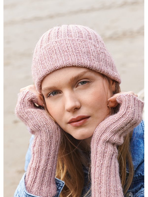 Lana Grossa RIPPENMÜTZE Ecopuno & Brillino