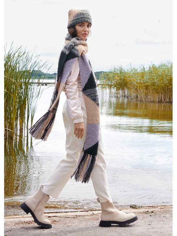 SCHAL Brigitte No. 2 Seta, Twin 50 g & Lala Berlin Lovely Cotton von Lana Grossa