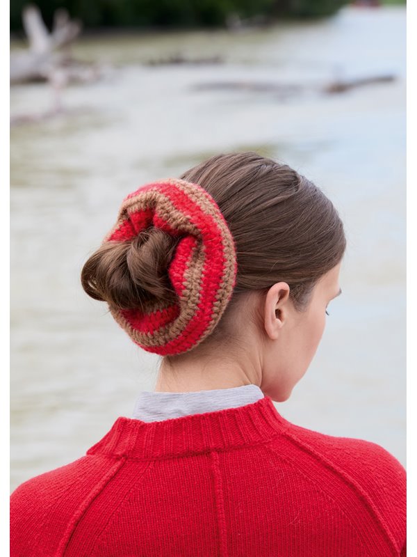 Lana Grossa SCRUNCHIE Nebbia