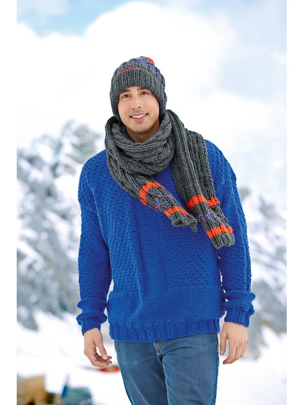 HERRENPULLI Mille II uni von Lana Grossa