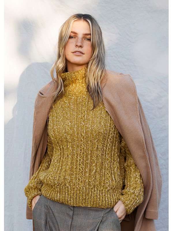 ZOPFPULLOVER Brigitte No. 2 Seta von Lana Grossa