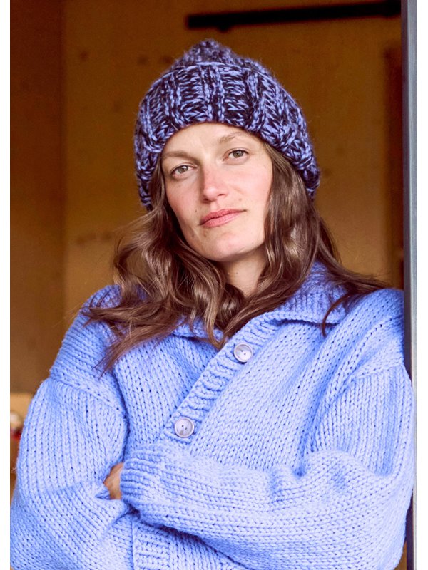 RIPPENMÜTZE Brigitte No. 2  von Lana Grossa