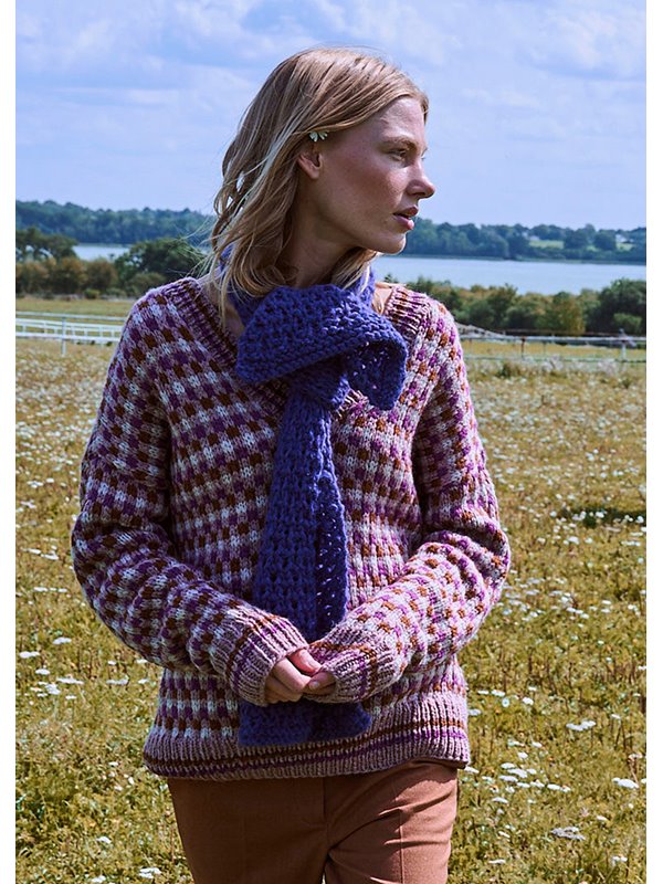 KAROPULLOVER Alta Moda Cashmere 16 von Lana Grossa