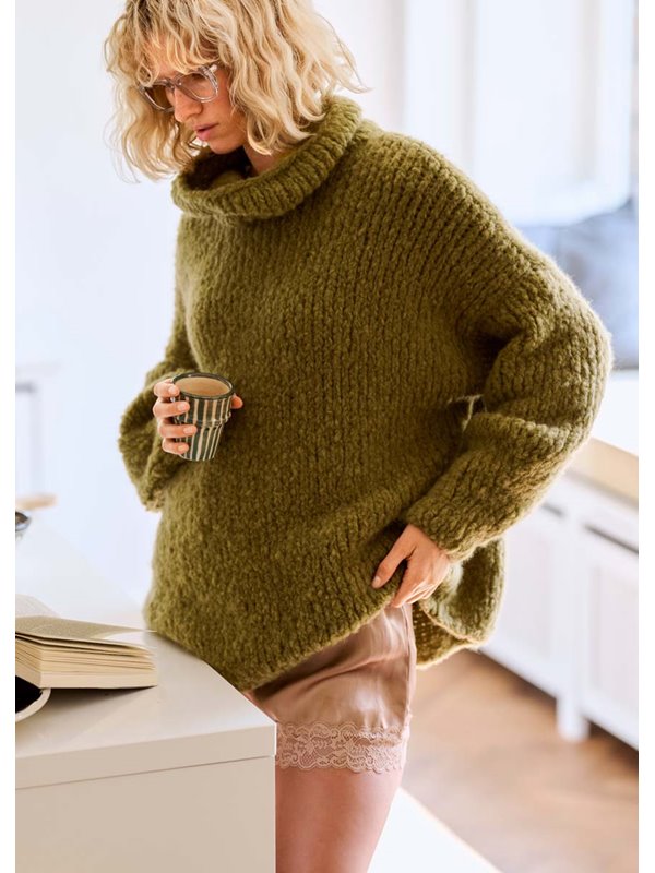OVERSIZE PULLOVER Royal Alpaca von Lana Grossa