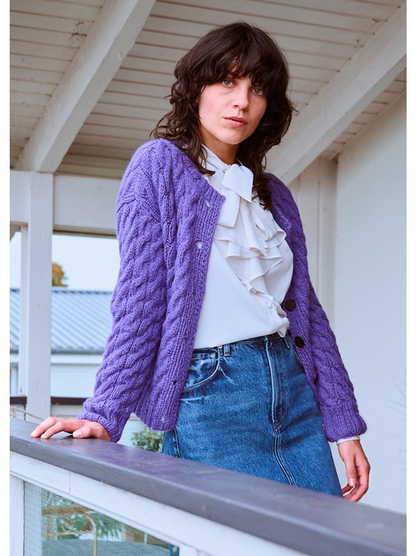 Lana Grossa ZOPFJACKE Brigitte No. 2