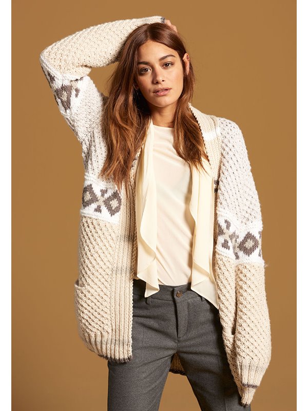 JACKE BINGO Melange (GOTS) von Lana Grossa