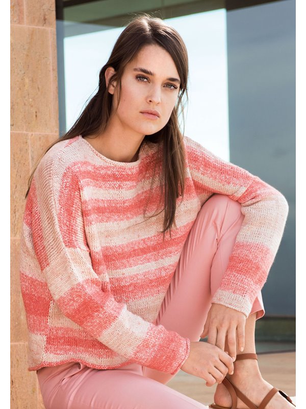 PULLOVER 365 Cotone Print von Lana Grossa
