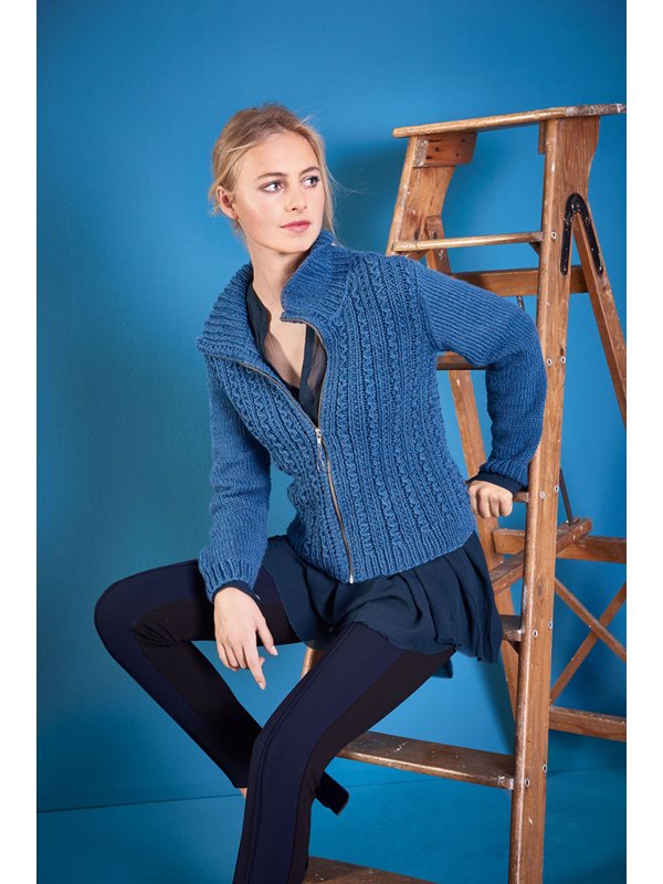 JACKE BINGO Melange (GOTS) von Lana Grossa