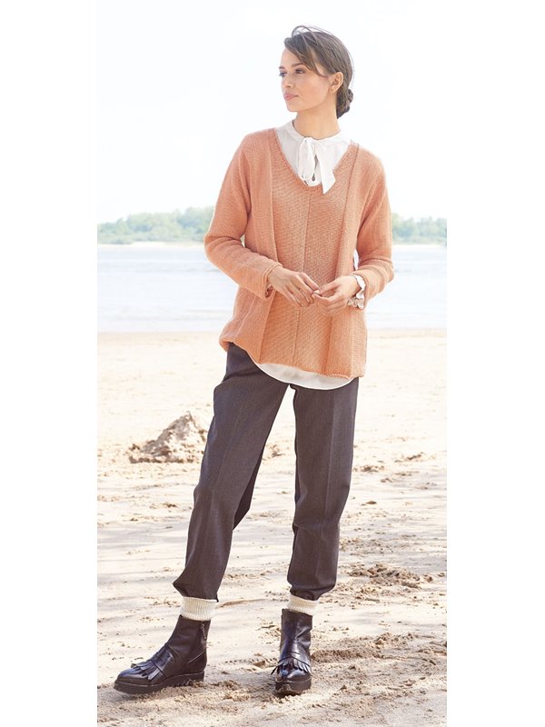 PULLOVER COOL WOOL Melange (GOTS) von Lana Grossa