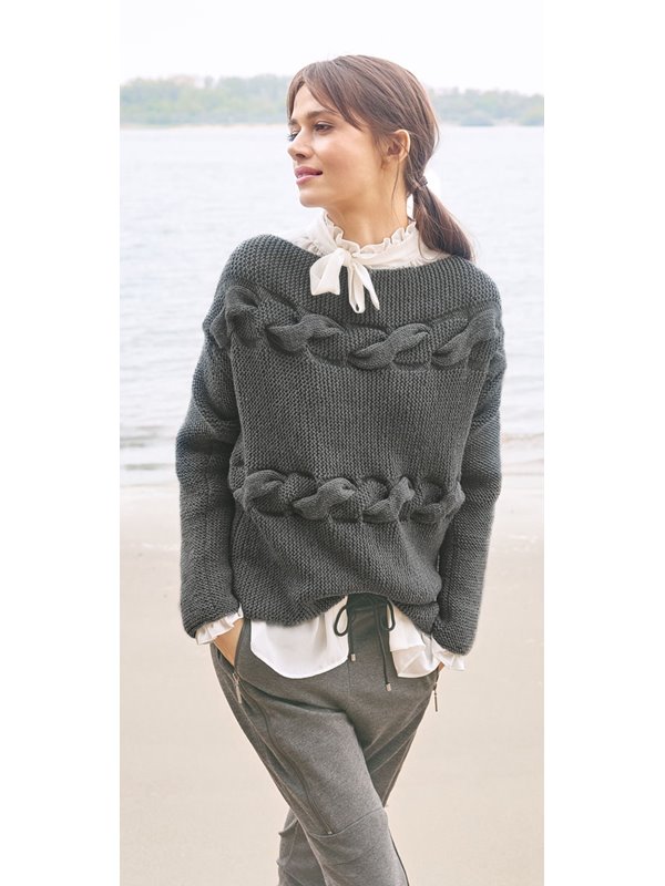 PULLOVER Cool Wool Big von Lana Grossa