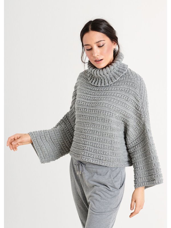 Lana Grossa PULLOVER Slow Wool Canapa