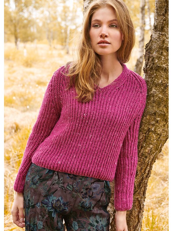 PULLOVER Slow Wool Canapa von Lana Grossa