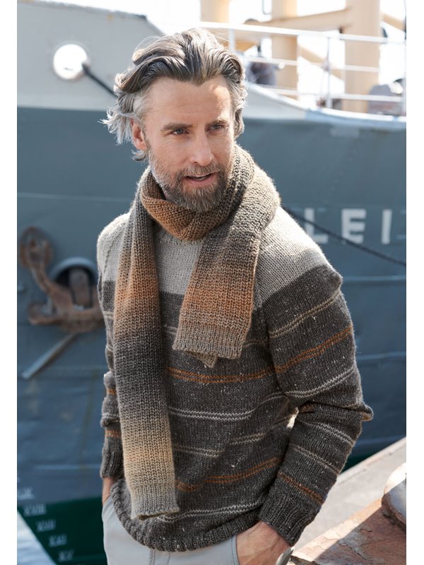 PULLOVER Slow Wool Canapa von Lana Grossa