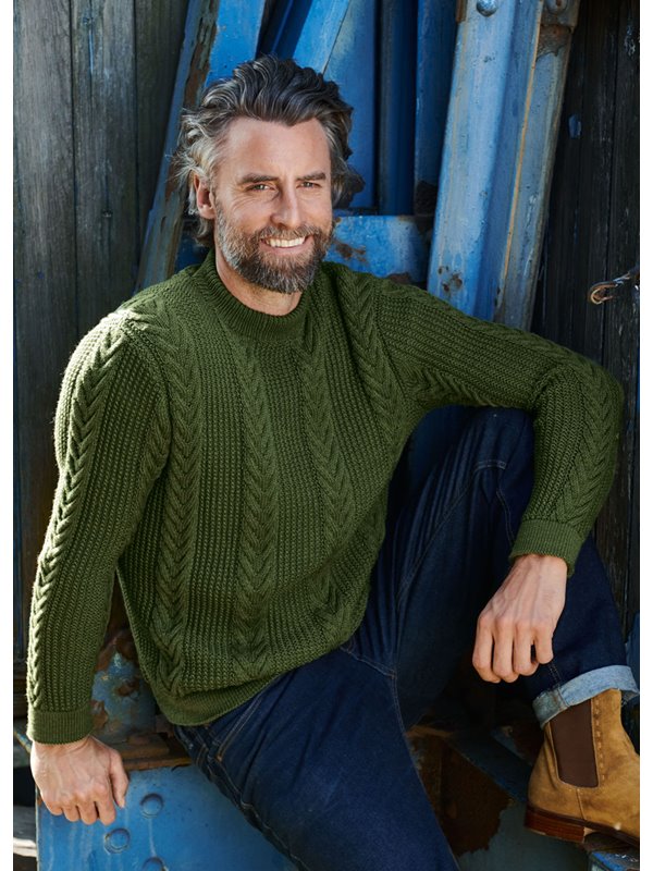 PULLOVER COOL WOOL Melange (GOTS) von Lana Grossa