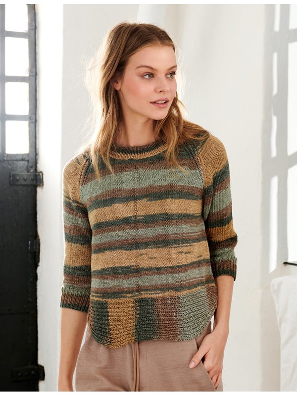 PULLOVER Linarte Degradé von Lana Grossa
