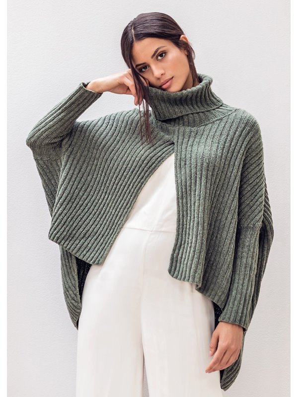 PONCHOPULLOVER Cashmere 16 Fine von Lana Grossa