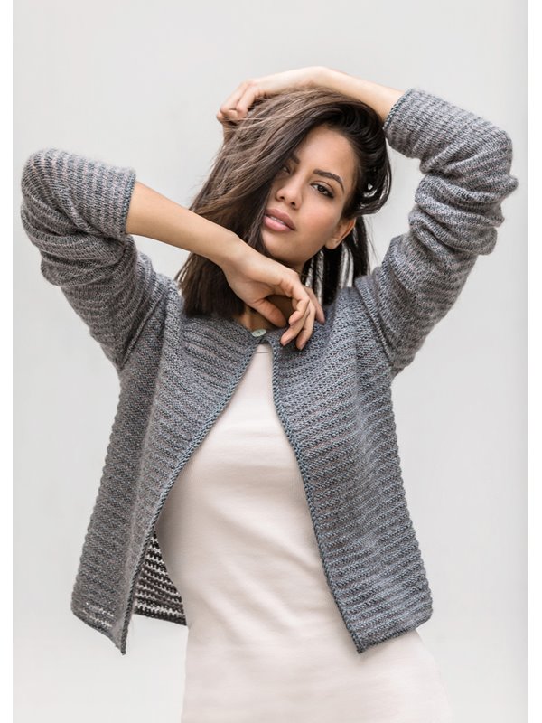 JÄCKCHEN COOL WOOL Melange (GOTS) & Silkhair Lusso von Lana Grossa