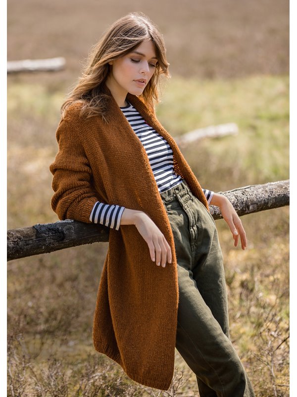 LONGCARDIGAN Landlust Merino 120 von Lana Grossa