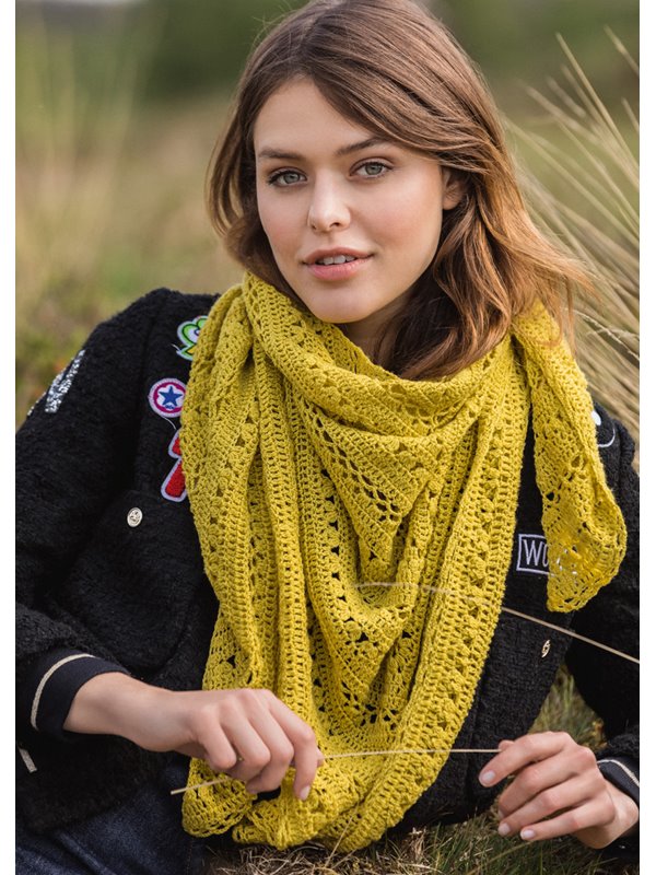 Lana Grossa DREIECKSTUCH Cool Wool Lace