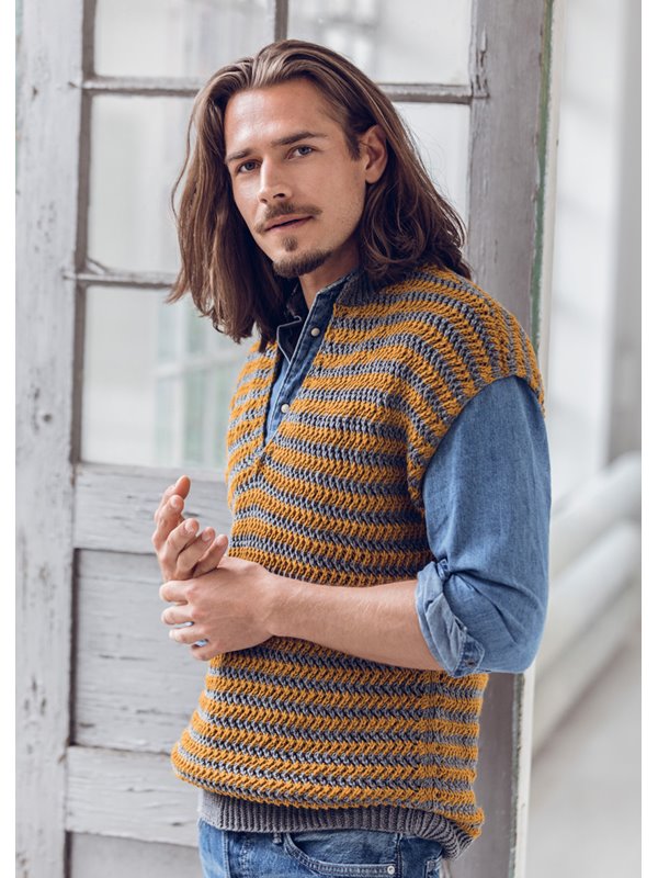PULLUNDER COOL WOOL Big Melange (GOTS) von Lana Grossa