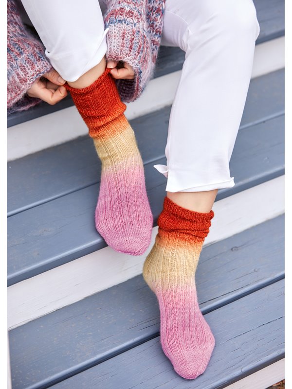 SOCKEN Meilenweit 50g Merino Hand-dyed von Lana Grossa