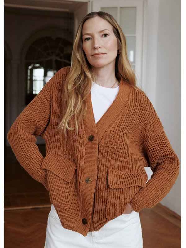 CARDIGAN Cool Wool von Lana Grossa