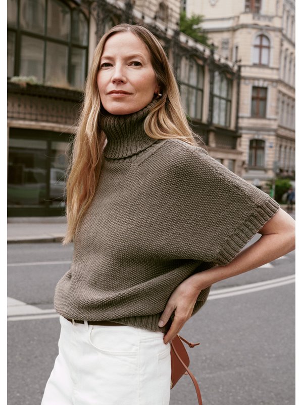 Lana Grossa PULLOVER Cool Wool Mélange