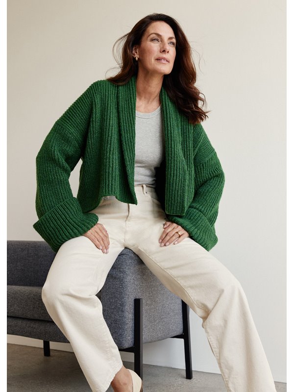 Lana Grossa CARDIGAN Alta Moda Alpaca