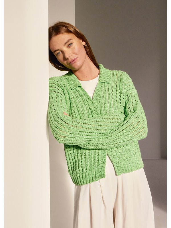 CARDIGAN Landlust Sommerseide von Lana Grossa