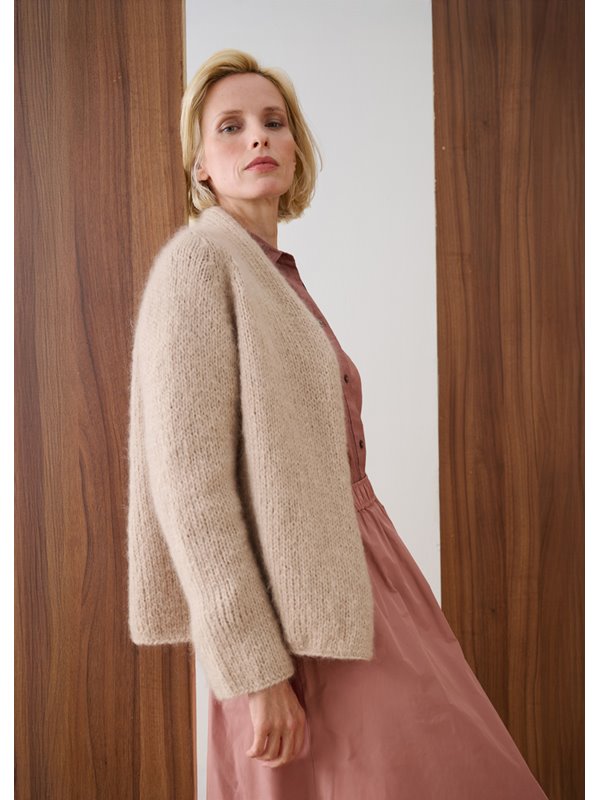 CARDIGAN Mohair di Gio von Lana Grossa