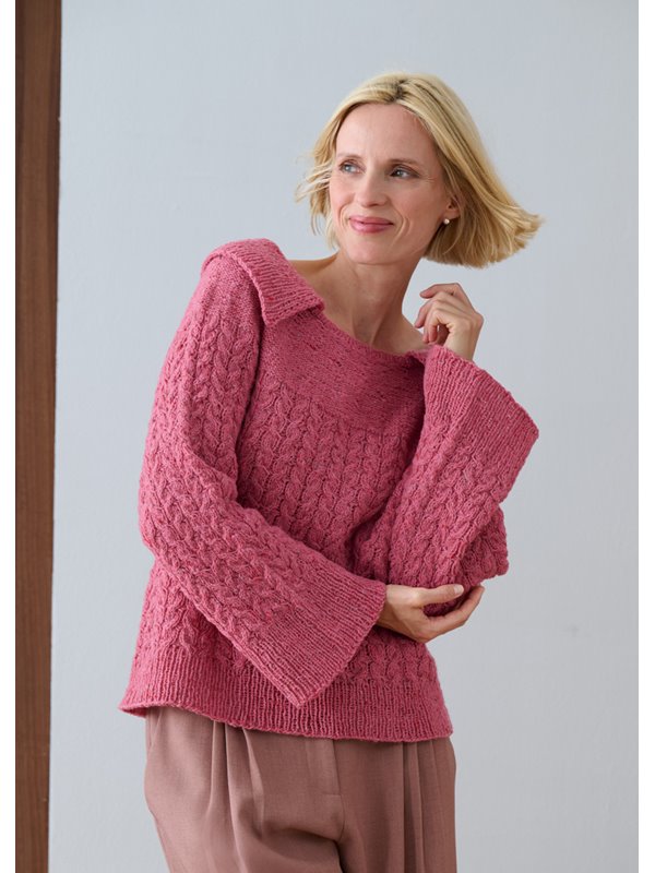 PULLOVER Landlust Soft Tweed 180 von Lana Grossa