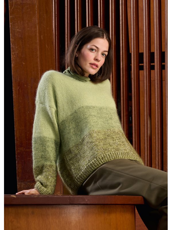 PULLOVER Cool Wool, Silkhair & Glamour von Lana Grossa