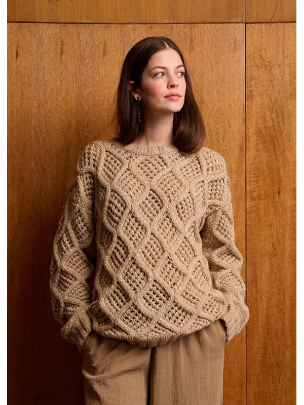 PULLOVER Cool Merino Big & Glamour von Lana Grossa