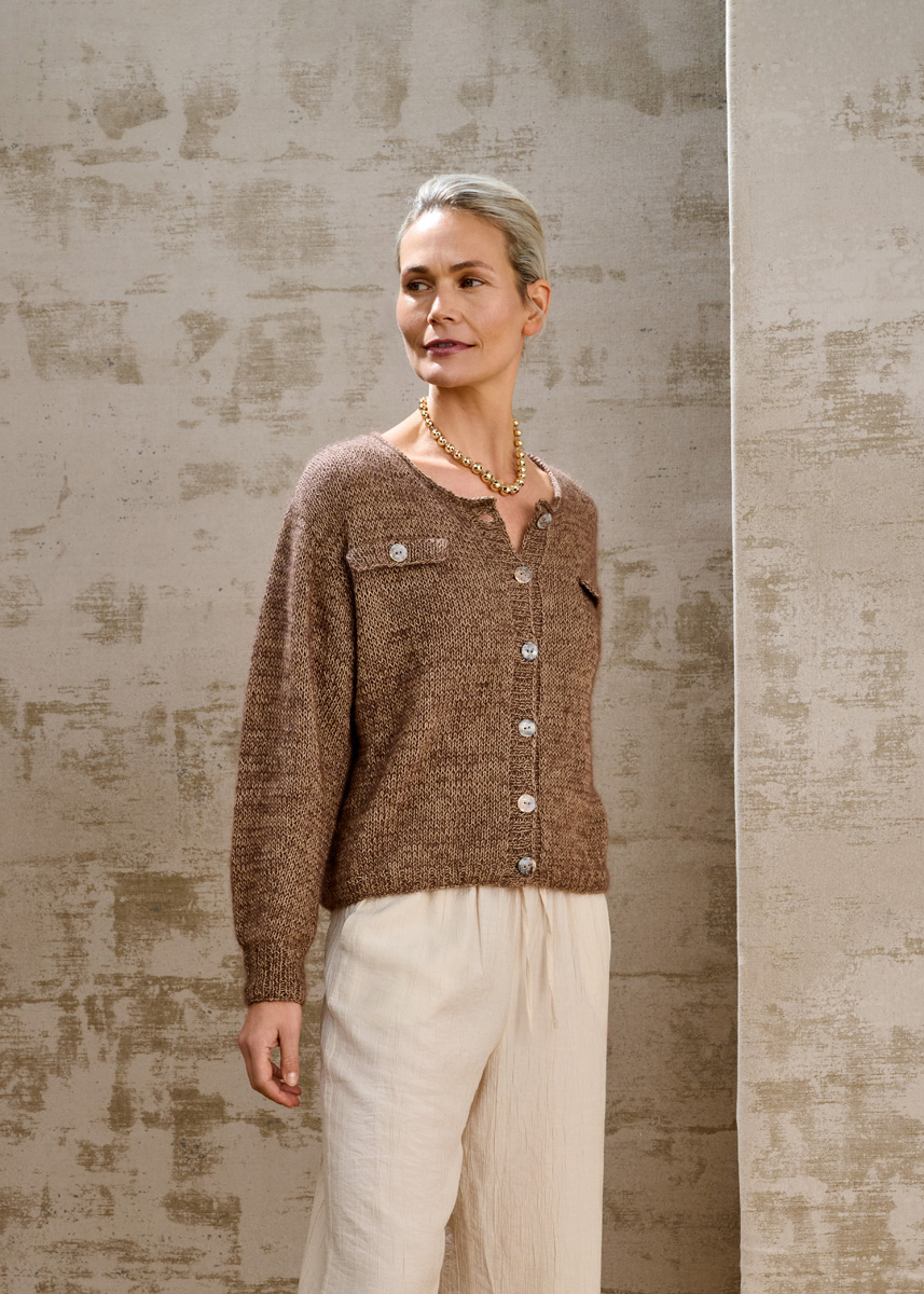 JACKE Solo Lino & Silkhair von Lana Grossa