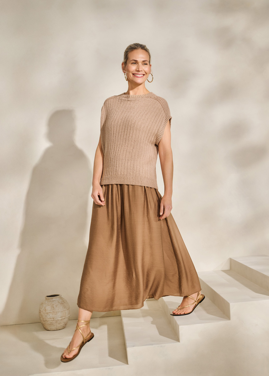 SLIPOVER Alta Moda Cotolana von Lana Grossa