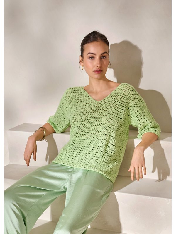 Lana Grossa PULLOVER Landlust Sommerseide