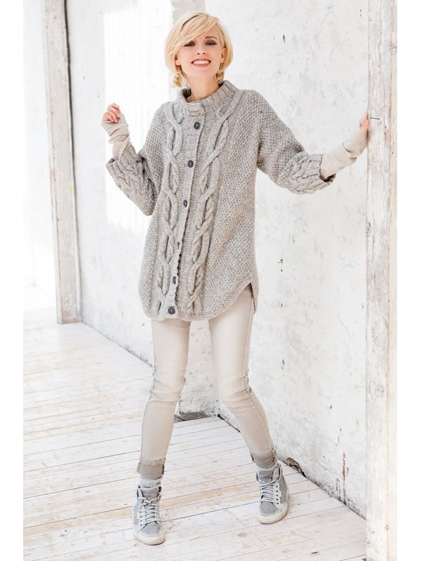 Lana Grossa MUSTERJACKE Alta Moda Alpaca