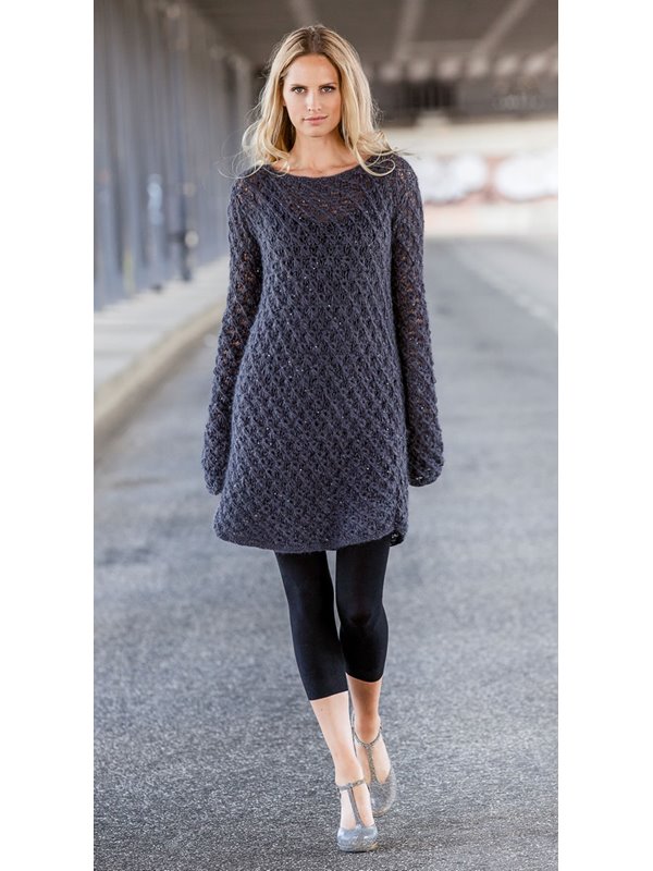 KLEID Dito Paillettes von Lana Grossa