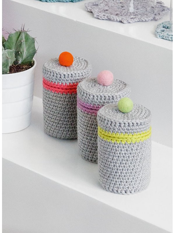 Lana Grossa HÄKELDOSEN-TRIO Superbingo