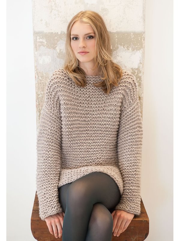 Lana Grossa PULLI KRAUS RECHTS MIT U-BOOT-AUSSCHNITT Ambiente
