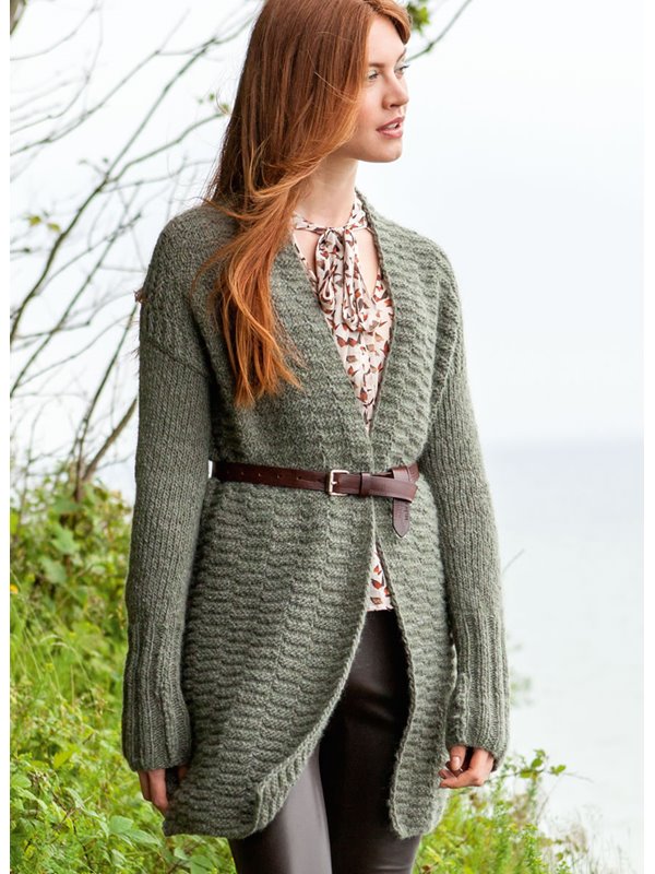 SCHALKRAGENJACKE Lala Berlin Cosy von Lana Grossa